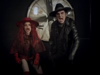 Coffin For The Nail video shoot