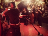 Heathen Apostles performance by Michael Schreiber at SBC Choppers