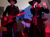 Chopper & Mather live at La Luz de Jesus gallery,