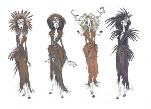 Witches Drawings