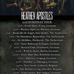 Europe Tour Date Poster 72 300b