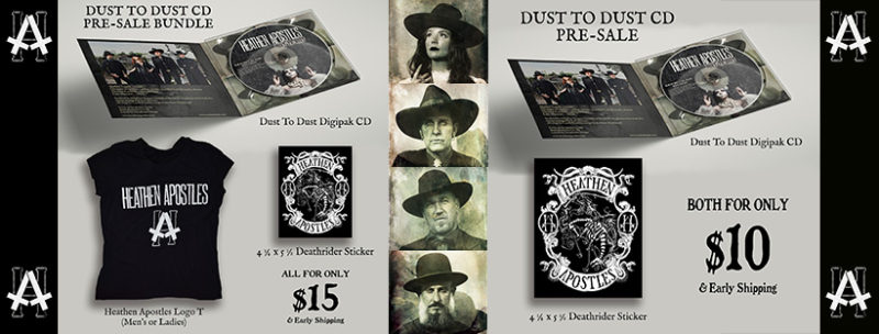 Americana Goth Album "Dust To Dust"