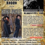 West Coast Tour Poster DATES x