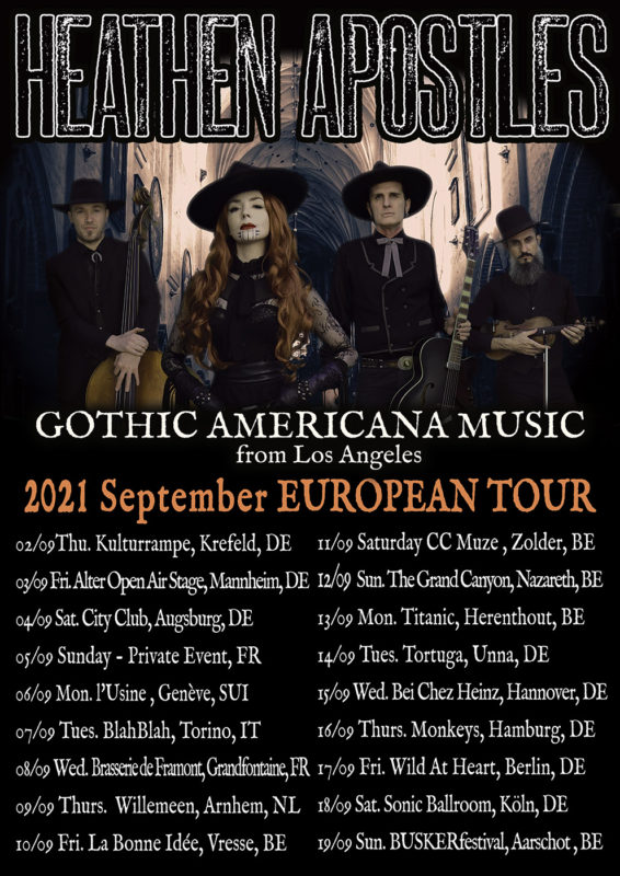 Heathen Apostles' Bloodgrass Music Tour