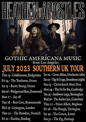 Heathen Apostles | Gothic Americana Music Heathen Apostles