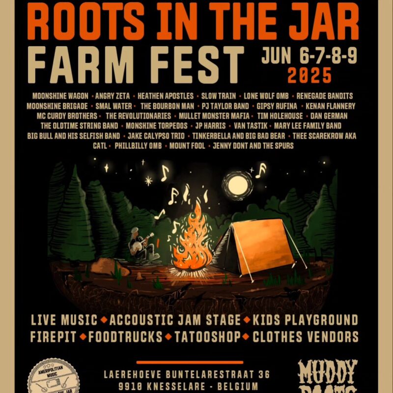 Heathen Apostles to Play Roots in the Jar / Muddy Roots partnership