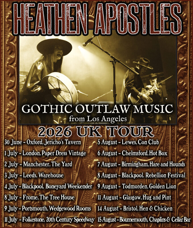 Heathen Apostles - Gothic Outlaw UK tour